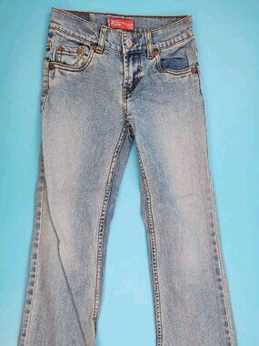 Vintage Y2K Levis Jeans For Girls Flare Number 517 Jeans Size 8